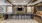 Clubroom with modern dining + banquette seating