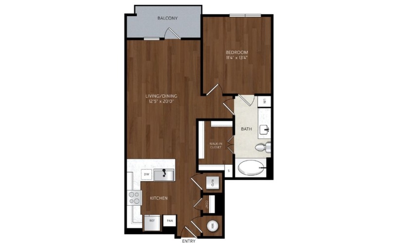 one bedroom apartment in uptown dallas